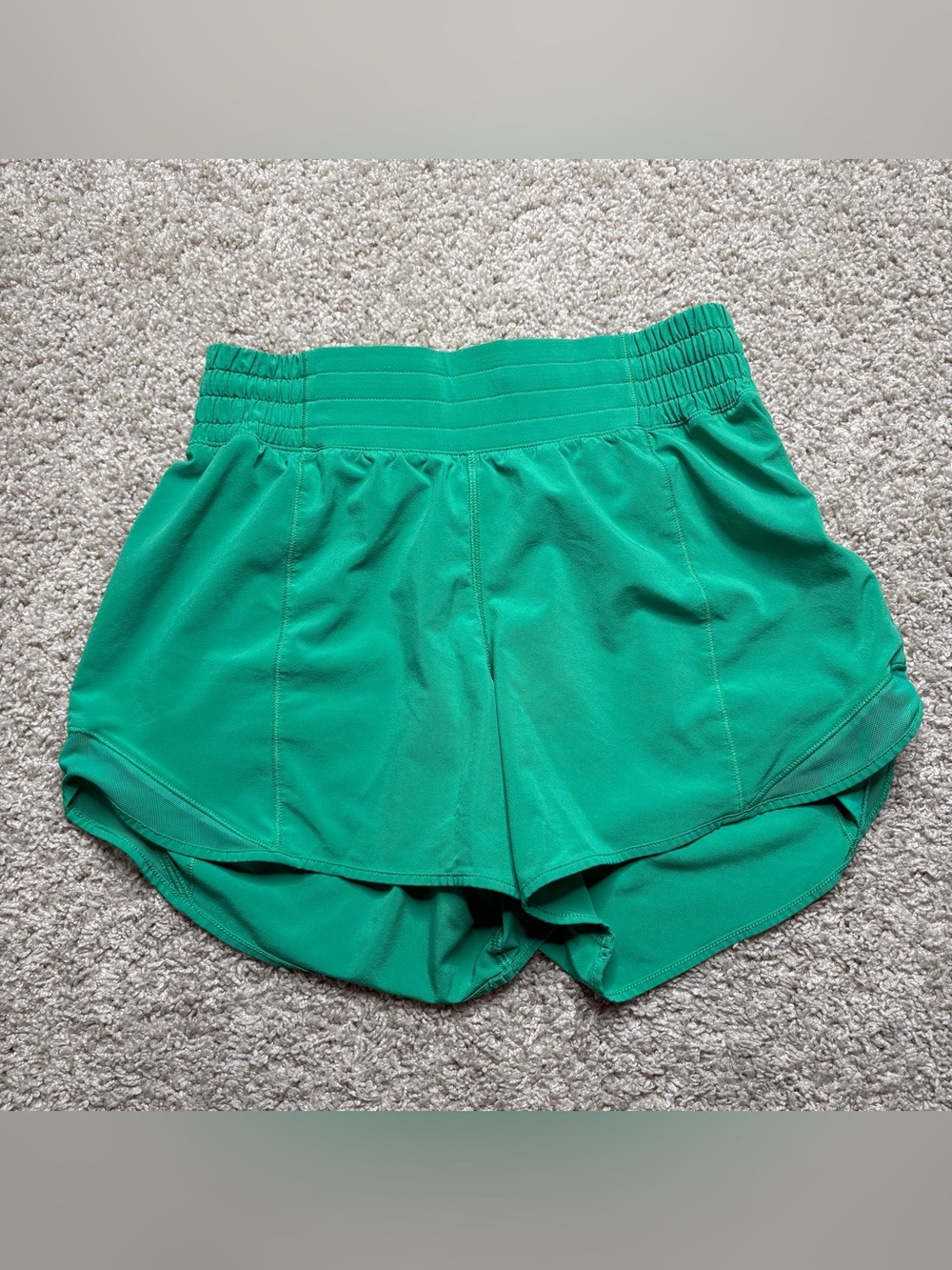 lululemon athletica Green Athletic Running Shorts